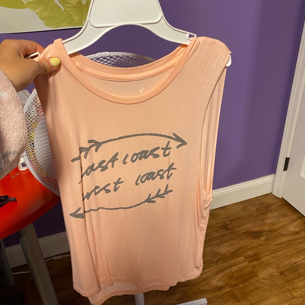 light pink tank!
